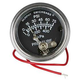 20p-75 Daoneg 696337711513 Murphy Oil Pressure Gauge
