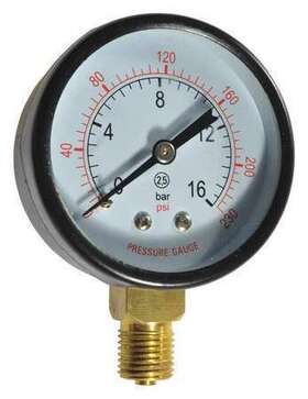 Tt10z913pgg Dayton Pressure Gauge