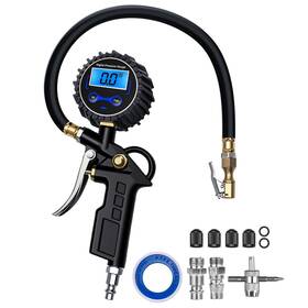 Digitpro 797465508683 Digital Tire Pressure Gauge With Inflator Air Compressor Accessories Ai