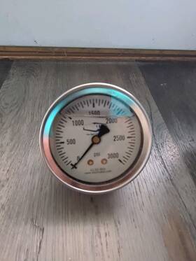 Glsc450 Dixon 3000psi Gauge