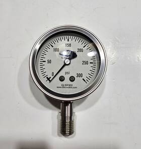 Glss300 Dixon Gage Pressure 0-300 Psi Model