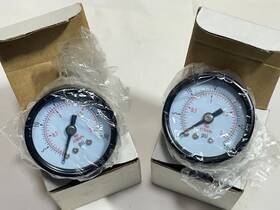 2x-durachoice Durachoice Pa158b-k01 0-30psi Gage Dry Pressure 1.5 Inch Dial 1/8 Npt Back Mount. New In Box