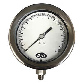 4.2070413e7 Duro Pressure Gauge 4-1/2inch Dial Size