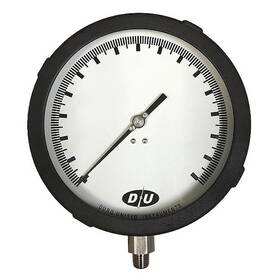 6.2020913e7 Duro Industrial Pressure Gauge To 400 Psi 6 In Dial 1/4