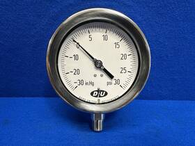 4207-2233-cert Duro Instruments 5rpj4 Industrial Compound Gauge