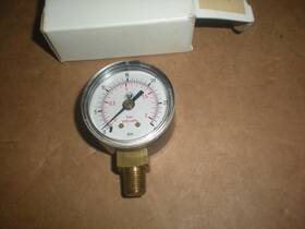 15200nd01l30 Duro-united Air Pressure Gauge - 0-30psi 1/8 Inch Npt 1.5 Dia. -nib