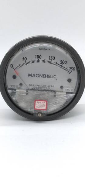0-250mbar Dwyer 160984-00 Magnehelic Pressure Gauge