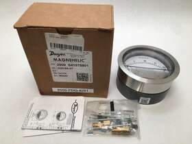 2220-ss-st Dwyer Magnehelic Pressure Gauge 0-20 Psi 2000 S41978801 W24af Usa
