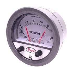 3100mr-cbl20 Dwyer Photohelic Pressure Switch/gauge 24vdc Spdt No/nc 0-100inh O