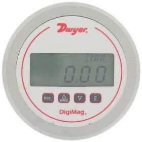 Dm-1107 Dwyer Instruments Digital Differential Pressure Gauge Plastic Light