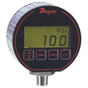 Dpg-104 Dwyer Instruments Digital Process Pressure Gauge To 50 Psi 3 In
