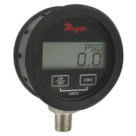 Dpgwb-09 Dwyer Instruments Digital Pressure Gauge 0 To 200 Psi 1/4 In Mnpt