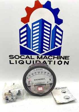 W04ae Dwyer Magnehelic / A27 Pressure Gauge Mh With Hardware