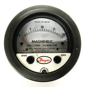N12p-v Dwyer Magnehelic Pressure Gauge Used