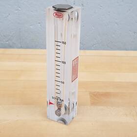 Vfb-54-pf Dwyer Gwyer 0-150 Scfh Air Flowmeter. - Used