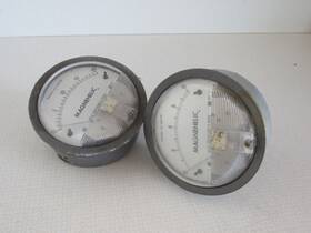 W36ykm Dwyer W37yav Magnehelic Pressure Gauges Differential Water 20 8 15 Psi