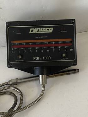 Pg552-10m-6 Dynisco Pg552-10m-6/30-g115 Pressure Gauge 0-10m Psi 250vac