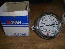 Lfp220 E-one 400135 New 1 2.5 Inch 600 Psi Pressure Gauge Open Box