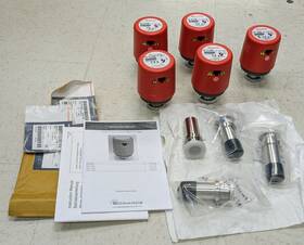 Aim-si1-nw25 Edwards Used And Aim-x-nw25 Active Inverted Magnetron Gauge D14647000