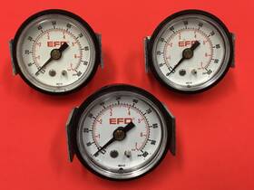 9121-12 Efd 0-100 - Pressure Gauge Lot Of 3