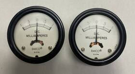 D-1774 Emico Pressure Gauge Dc Milliamperes Lot Of 2 Nos