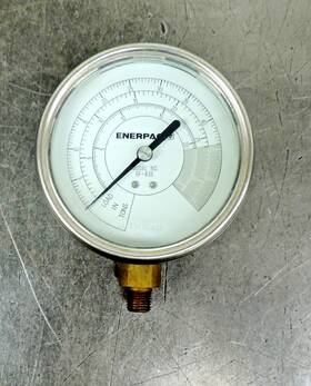Gf-135 Enerpac Gf-835 Load In Tons Pressure Gauge