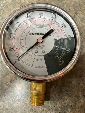 Gp-10p Enerpac Gp10p Liquid Filled Gauge