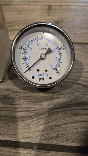 0366-0160 Enfm New 2-1/2 Inch Dial 1/2 Thread Pressure Gauge Center Back Connect Free Shipping 0366-0160 Enfm New 2-1/2 Inch Dial 1/2 Thread Pressure Gauge Center Back Connect Free Shipping