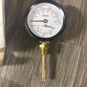 Hd11a4h52i60l Enfm Inc Thermometer Pressure Gauge 20-160c 0-75psi Cbm #v4