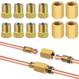 E1-g1-050-1 Eoppen E1-g1-050-1/4 15pieces 7/16 Inch-24 Threads Brake Line Fittings Kit 1/4