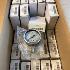 Exa903-1 Exactrix 35 Liquid Filled Ammonia Gauges 2-1/2 Inch Ss Case 1/4 Npt 0-400 Psi New