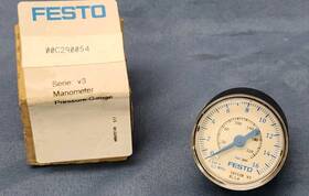 00c290054 Festo 161128 Map Series Precision Pressure Gauge 0-16 Bar R1/8 40mm
