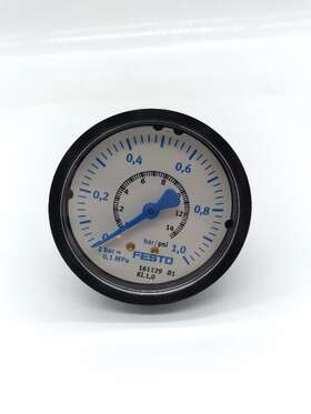 161129 Festo Pressure Gauge 0-1 Bar