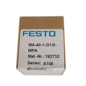 Ma-40-1-g1 Festo 192732 Ma-40-1-g1/8-mpa 1 Pcs New In Box Pressure Gauge