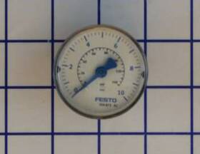 546484 Festo Ma 50 10 1/4 U Pressure Gauge Mm Bar Inch Npt New