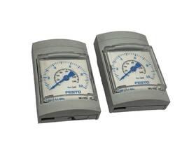 Mae-ms4 Festo Mae-ms4/6-6-bar Pressure Gauge 381033 Lot Of 2
