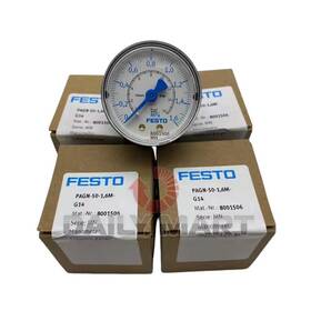 Pagn-p-50-1.6m-g14 Festo New In Box 8037009 Pressure Gauge