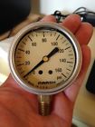 J7652p Filled Marsh 1 4 2 Oil " Service Psi Gauge Severe Npt 160 Pressure