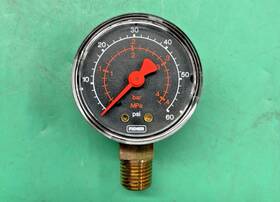 11b8580x022 Fisher Genuine Pressure Gauge 60psi/mpa Brass Lm Free Shipping