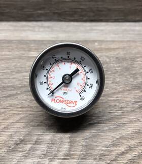 Flowserve 175161 175162 Pressure Gauge 0-160 Psi Ss