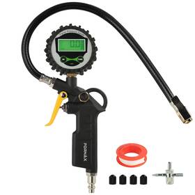 Fornax 850038383435 Digital Tire Inflator With 200 Psi Pressure Gauge For Testing Pre