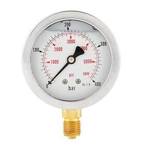 Ftvogue 717207873930 Dial Hydraulic Pressure Gauge Meter Gauges Vacuum Air Compressor Hydrau