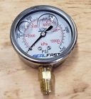 G2515001ps Sealfast Psi Glycerine Filled Gauge Hydraulic Npt Stainless Case G2515001ps Sealfast Psi Glycerine Filled Gauge Hydraulic Npt Stainless Case