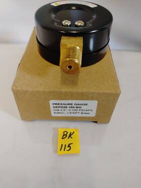 25-100-bm Gepd Pressure Guage 25-100