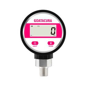 Ga066 Goatacura 0-3500psi Digital Industrial Pressure Gauge 2-1/2 Inch Dial Size 1/4 Npt Lower