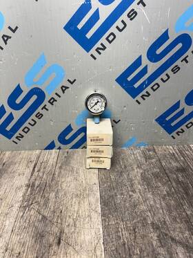 20tu88 Grainger Lot Of 3 Stainless Pressure Gauge 0-15 Psi 0-1