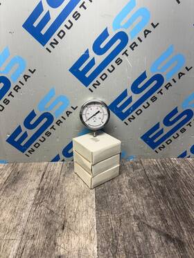 4cfj7a Grainger Lot Of 3 Pressure Gauge 0-30 Psi 0-200 Kpa 316 Ss
