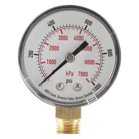 4flu7 Grainger Approved Pressure Gauge Test 2 In