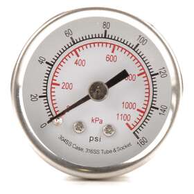 4fmt5 Grainger Approved Pressure Gauge Test 1-1/2 In