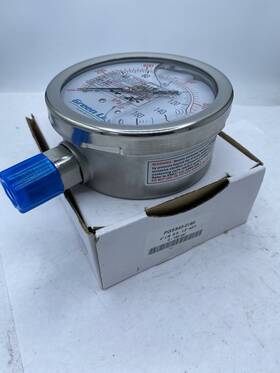 Pgss40-0160 Green Line Pressure Gauge 1/2 Npt 160psi Nib